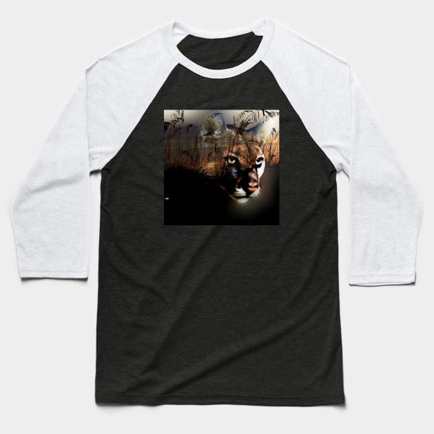 Dune Sunset Panther Baseball T-Shirt by Share_1